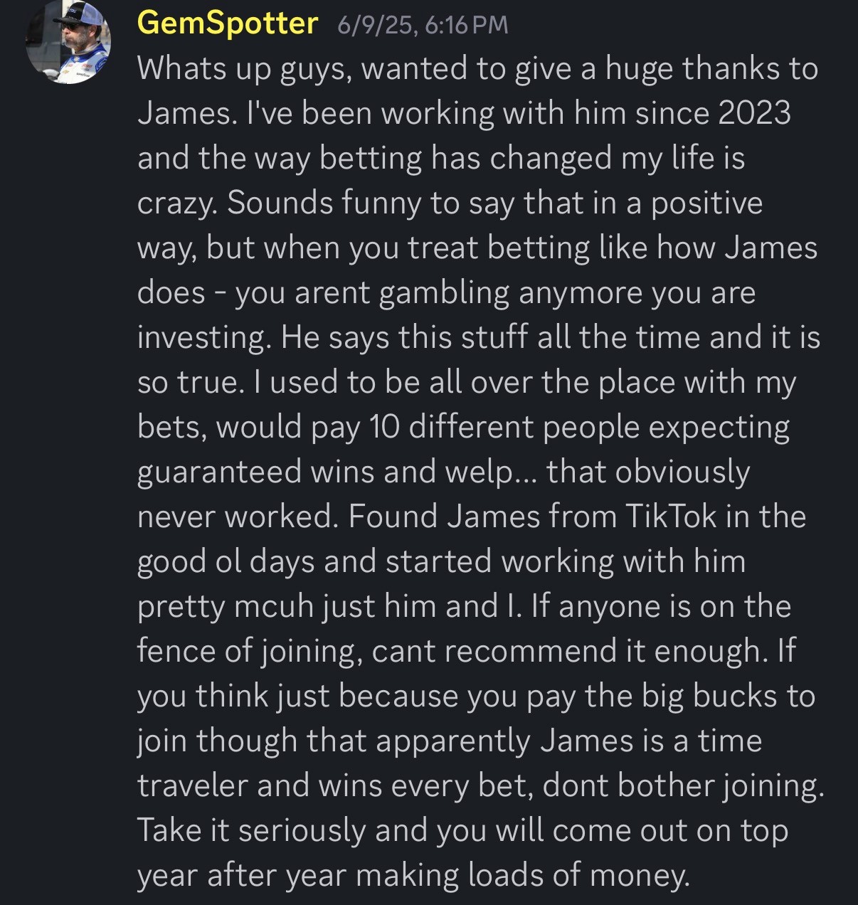 Student review screenshot 1
