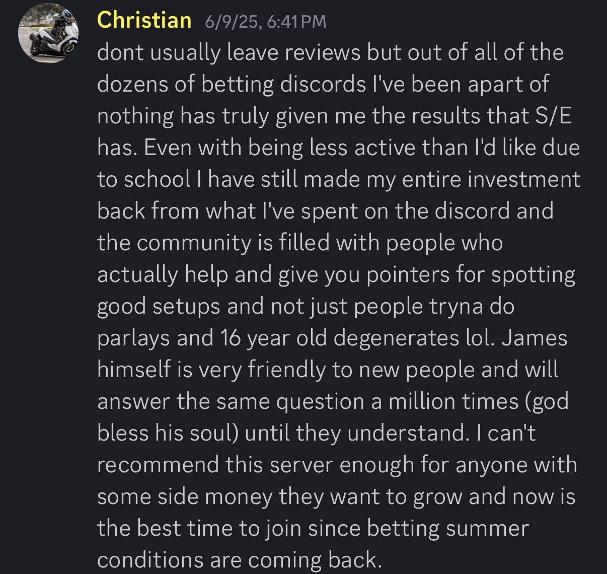 Student review screenshot 4